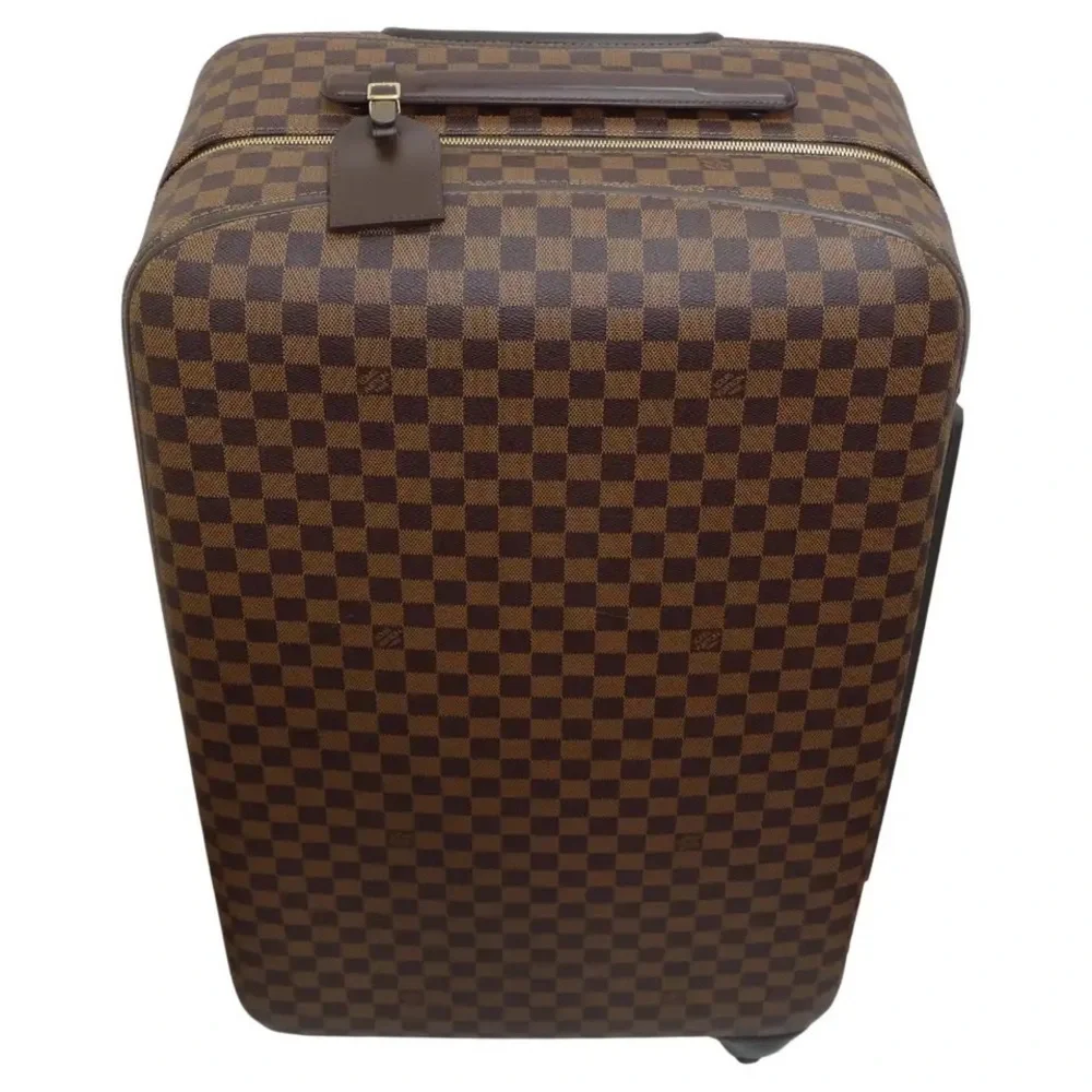 COPY - Louis Vuitton Ebene Trolley 4 Roues 70 CM Suitcase with Accessories - Picture 2 of 16